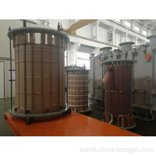 Transformer Kuasa Elektrik Perindustrian Merendam Minyak Tembaga Gegelung